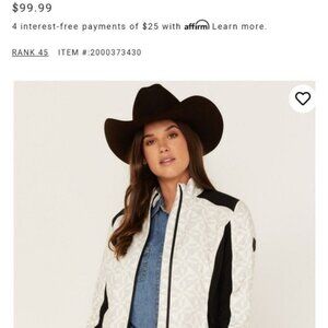 Rank45 Womens Boot Barn Country Jacket *NEW *